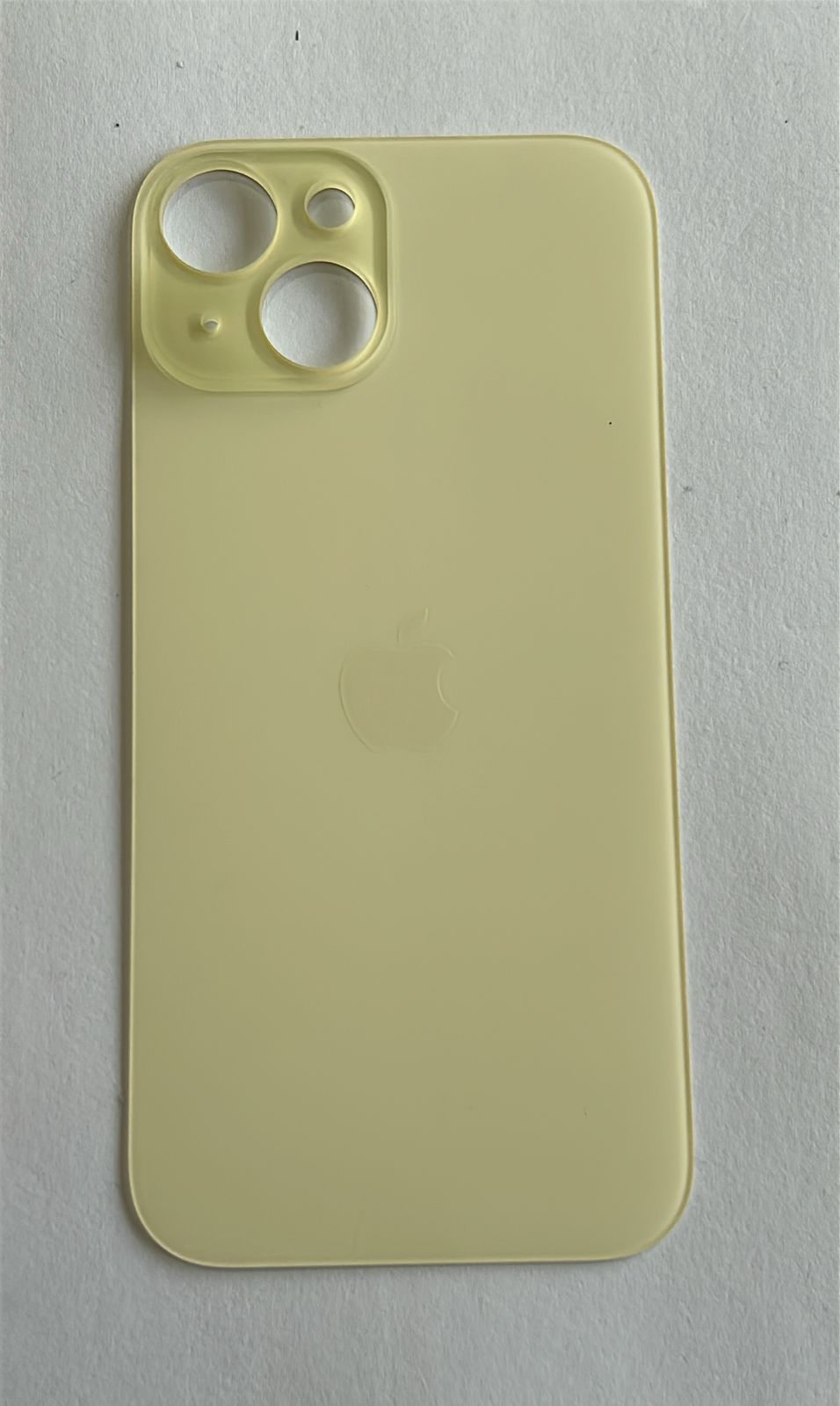 Tapa Iphone 15 Amarillo